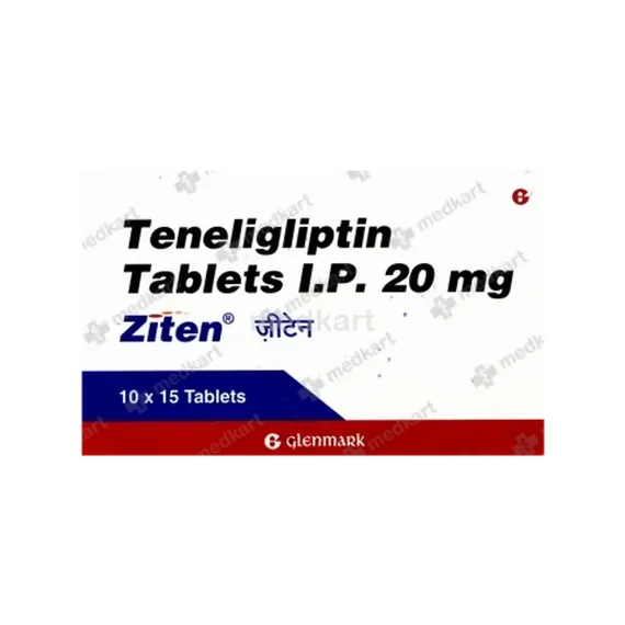 ziten 20mg tablet 15's